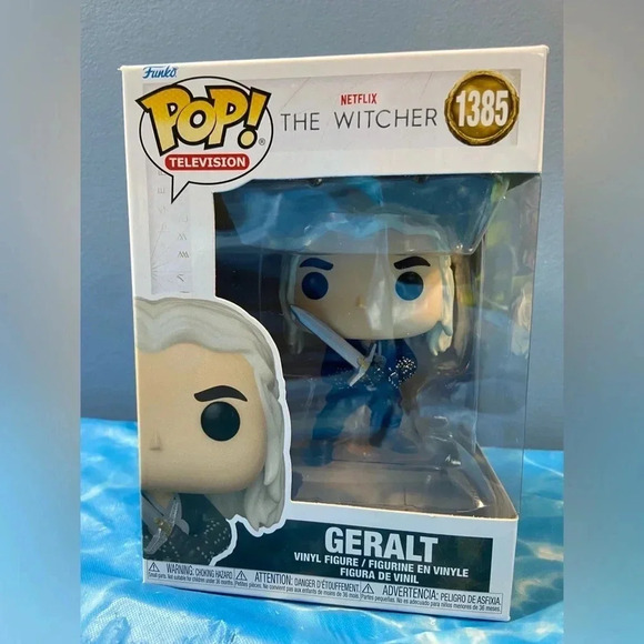 The Witcher - Geralt (The Last Henry Cavill Geralt Pop😢)- #1385 Funko Pop! BNIB - Picture 3 of 6
